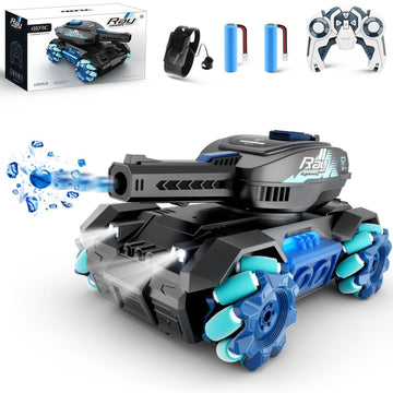 RC Tank Toys Four Wheel Drive Remote Control Car 2.4G Gesture Control Water Bomb in USA to USA