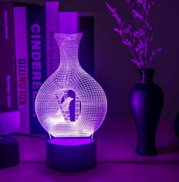 3D Creative night light LED lamp