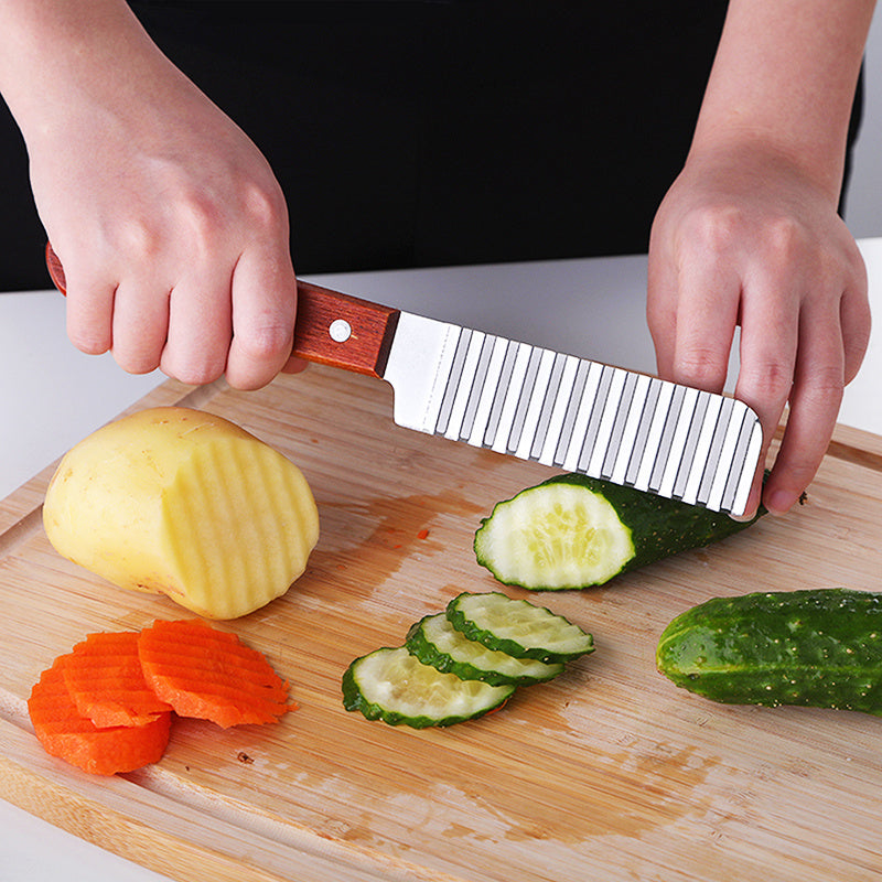 French Fries Stainless Steel Potato Cutter Knife