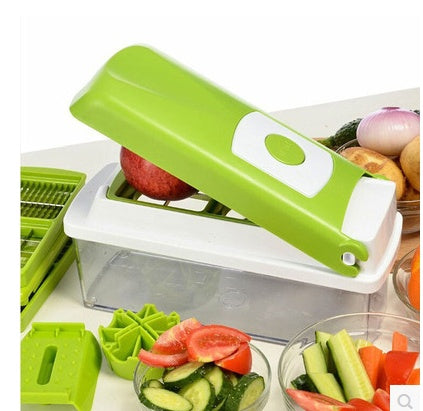 12pcs Multifunctional Vegetable Chopper Gadget