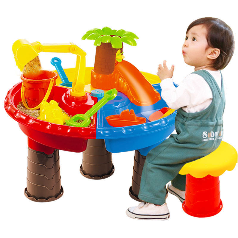 Children Outdoor Play Sand Table Set Toy