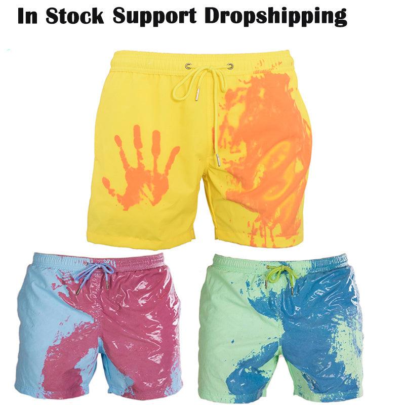 Magical Color-Changing Beach Shorts