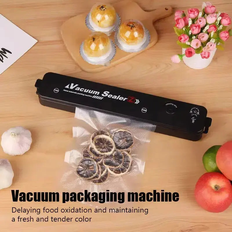 2024 NEW Food Vacuum Sealer Packaging Machine with Free 10pcs Vacuum bags Household Kitchen Food Vacuum Sealing Awesome Marketplace