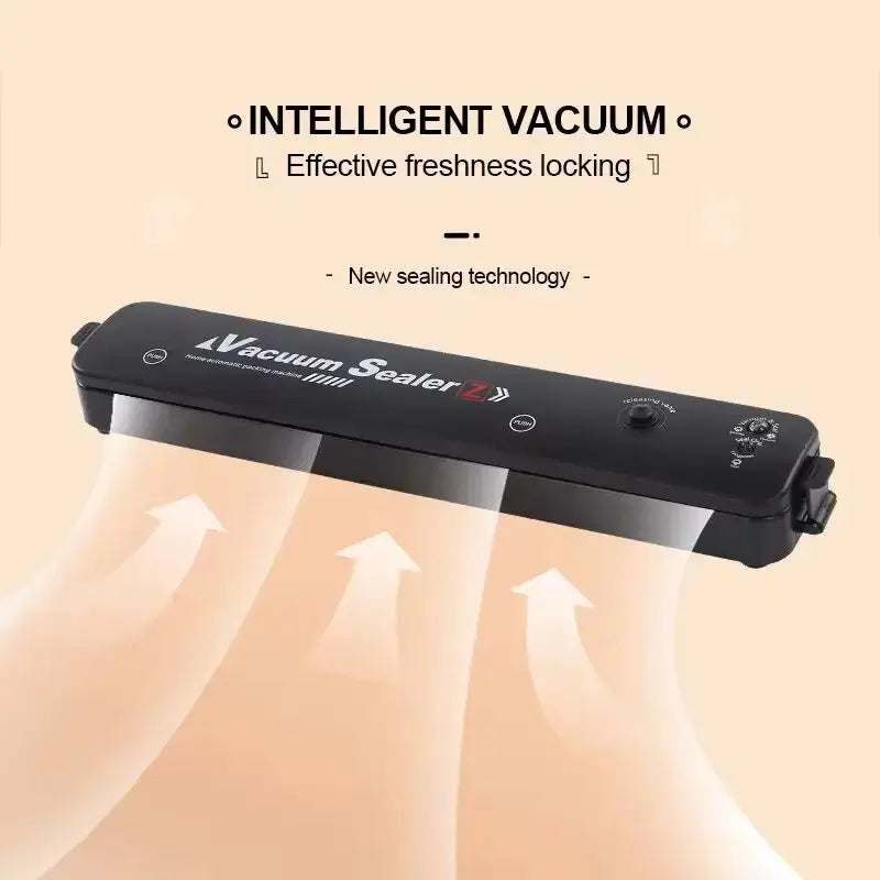 2024 NEW Food Vacuum Sealer Packaging Machine with Free 10pcs Vacuum bags Household Kitchen Food Vacuum Sealing Awesome Marketplace