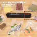 2024 NEW Food Vacuum Sealer Packaging Machine with Free 10pcs Vacuum bags Household Kitchen Food Vacuum Sealing Awesome Marketplace