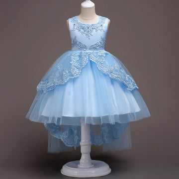 sky blue  princess dresses