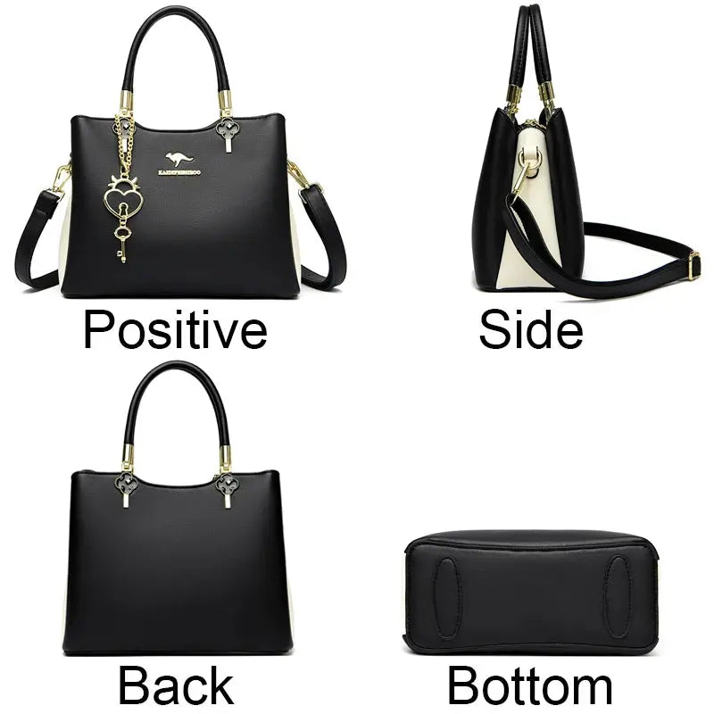 3 layers Large Capacity Handbag High Quality Crossbody Shoulder Bags For Women 2023 New Bolsos Ladies Casual Tote Bag Sac A Main Awesome Markeplace