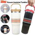 30oz Stainless Steel Vacuum Insulated Tumbler - Thermal Coffee Mug & Water Bottle | Stanley Cup Accessories - Awesome Marketplace