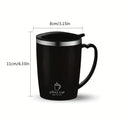 350ml Thermos Mug 304 Stainless Steel Coffee Cup With Handle Leak-Proof Vacuum Flask Insulated Cup Portable Thermal Water Bottle Awesome Markeplace