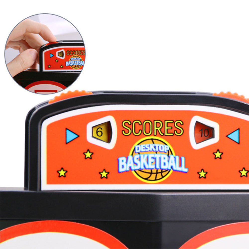 Boys Girls Double Battle Basketball Toy