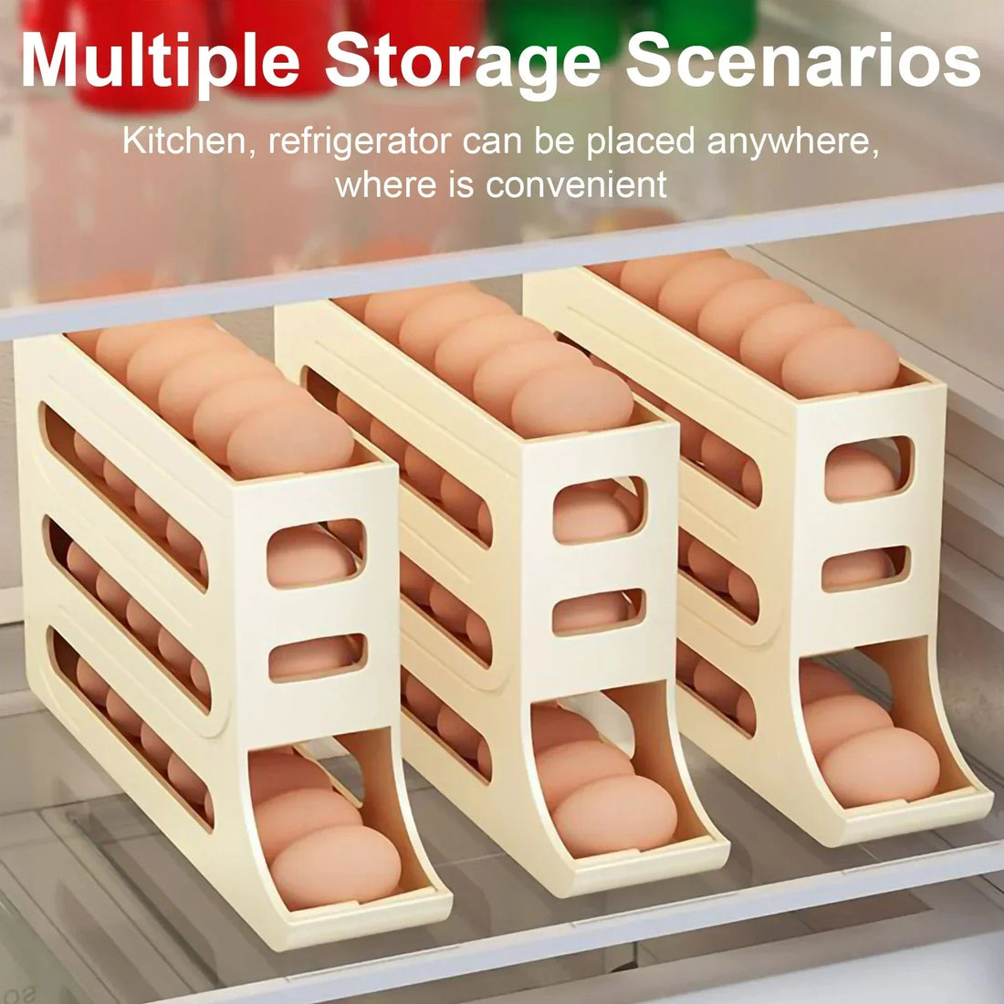 4-Layer Automatic Egg Roller Storage