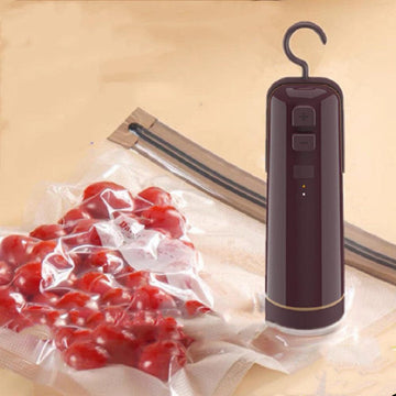 4 In 1 Portable Electric Vacuum Sealer Kitchen Gadget for Storage Bags - Awesome Marketplace