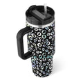 40 Oz Insulated Tumbler with Handle & Straw Spill Proof Vacuum Mug for Travel - Awesome Marketplace