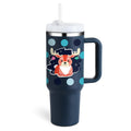 40 Oz Insulated Tumbler with Handle & Straw Spill Proof Vacuum Mug for Travel - Awesome Marketplace