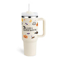 40 Oz Insulated Tumbler with Handle & Straw Spill Proof Vacuum Mug for Travel - Awesome Marketplace