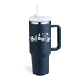 40 Oz Insulated Tumbler with Handle & Straw Spill Proof Vacuum Mug for Travel - Awesome Marketplace