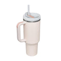 40 Oz Insulated Tumbler with Handle & Straw Spill Proof Vacuum Mug for Travel - Awesome Marketplace