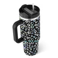 40 Oz Insulated Tumbler with Handle & Straw Spill Proof Vacuum Mug for Travel - Awesome Marketplace