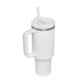 40 Oz Insulated Tumbler with Handle & Straw Spill Proof Vacuum Mug for Travel - Awesome Marketplace