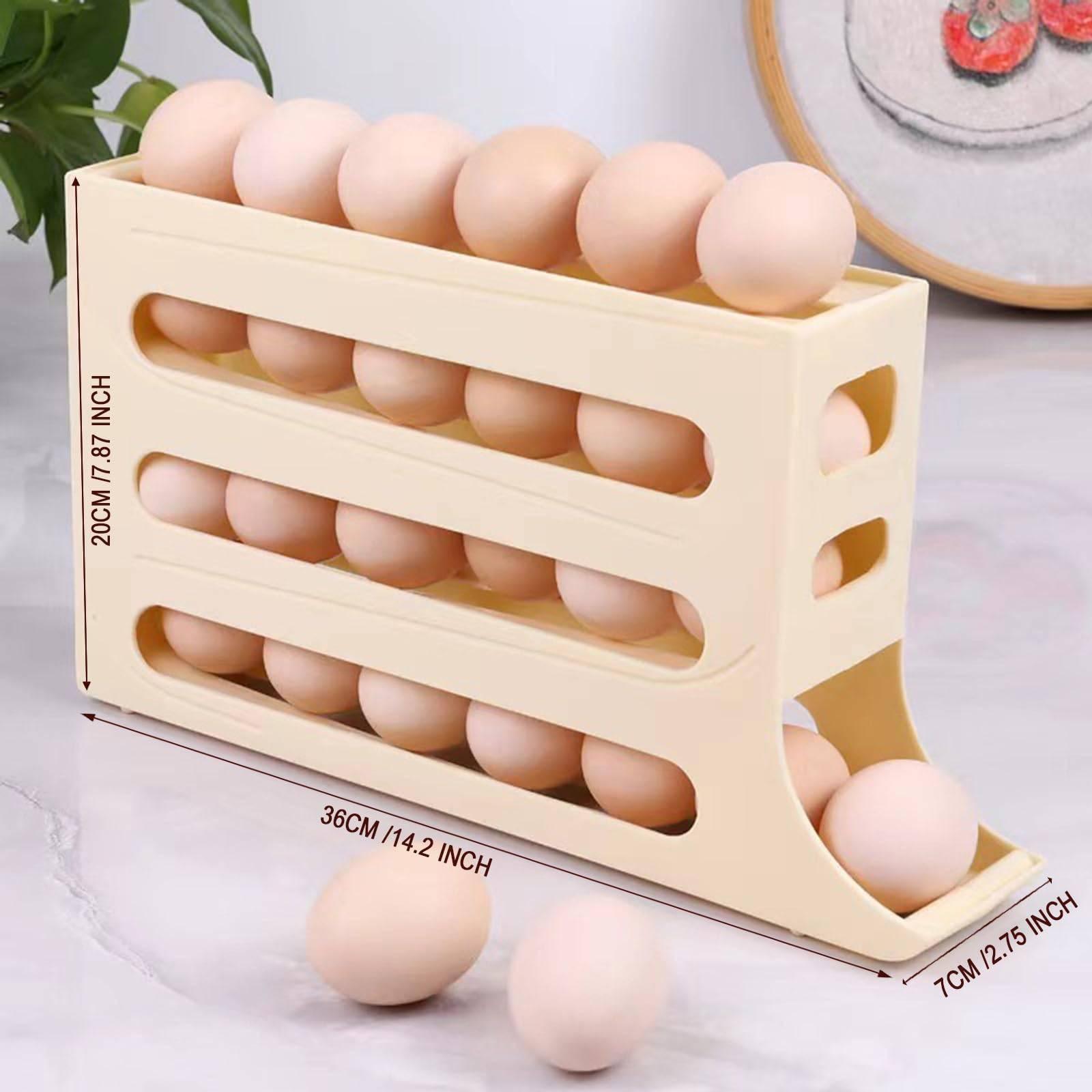 space-saving egg organizer 