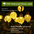 1/2/4PCS Solar String Lights Outdoor 60 Led Crystal Globe Lights with 8 Modes Waterproof Solar Powered Patio Light for Garden Awesome Marketplace