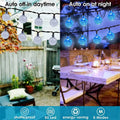 1/2/4PCS Solar String Lights Outdoor 60 Led Crystal Globe Lights with 8 Modes Waterproof Solar Powered Patio Light for Garden Awesome Marketplace