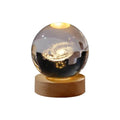 6cm 3D Crystal ball Crystal Planet Night Light Laser Engraved Solar System Globe Astronomy Birthday Gift Home Desktop Decoration Awesome Markeplace