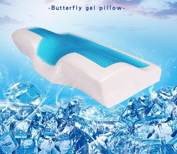 Gel Silicone Memory Pillow - Cool Supportive Comfort for Restful Sleep