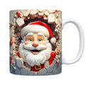 3D Christmas Ceramic Mug