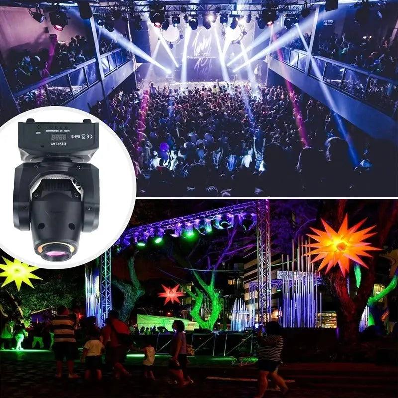 2024 Moving Head Beam Stage Party Bar Lamps 60W/80W Rotating Lamp Dj Disco Audience Led Spot Lights a Wariety of Pattern Light Awesome Marketplace