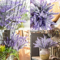 A Bunch of Provence Lavender Plastic Artificial Flowers False Plants Wedding Home Outdoor Garden Decoration Table Decoration Awesome Marketplace