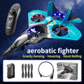 Advanced V17 RC Fighter Hobby Plane 2.4G Remote Control Glider with EPP Foam Construction Perfect RC Drone Gift for Kids - Awesome Markeplace