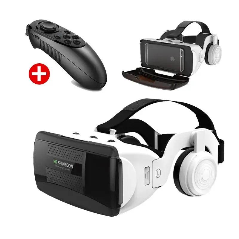 G06EB VR Headset: Original 3D Glasses for iOS/Android, Wireless Rocker, Virtual Reality Experience Awesome Markeplace