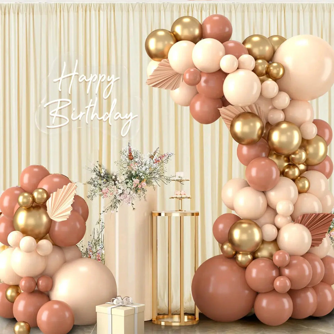 Apricot Balloon Garland Arch Kit Wedding Birthday Party Decoration Confetti Latex Balloon For Girls Baby Shower Gender Reveal Awesome Markeplace