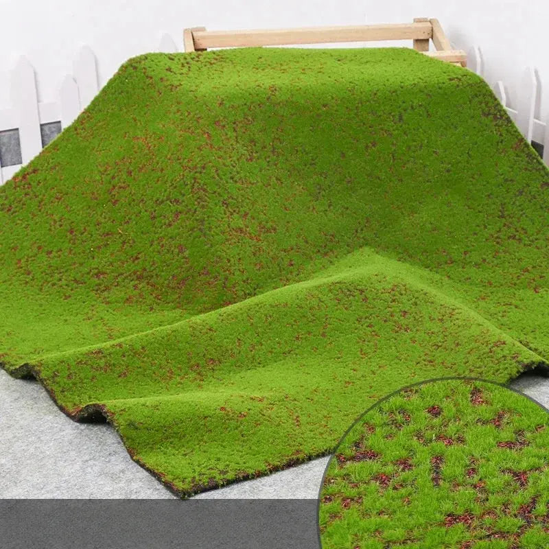 Artificial Turf Moss Grass - Fake Grass Lawn Carpet for Outdoor Garden Decor - Awesome Marketplace