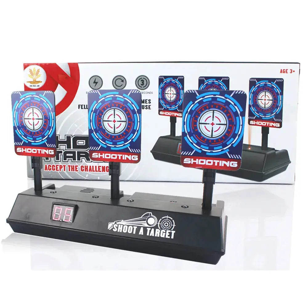 Auto-Reset Electric Target for Nerf Guns - High Precision Scoring Practice Awesome Markeplace