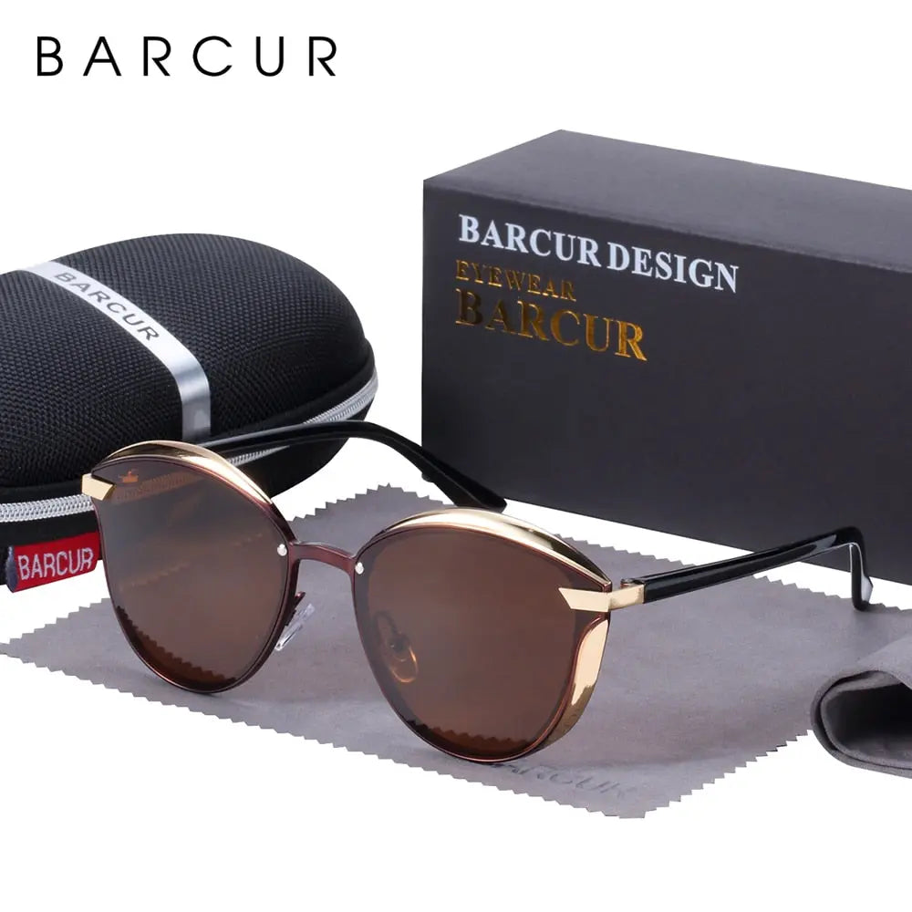 Barcur Polarized Women’s Sunglasses - Stylish UV Protection, Anti-Glare Lenses, Durable & Lightweight Design for All-Day Comfort - Perfect for Outdoor & Everyday Wear - Awesome Marketplace