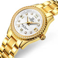 CARNIVAL Women's Diamond Automatic Watch  Elegant Stainless Steel Bracelet - Awesome Markeplace