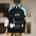 Canvas Backpack Combo Kit Large Capacity Bag Combo Kit Canvas School Backpack Combo Set For Kids Boys Girls Teenage And Students Awesome Marketplace