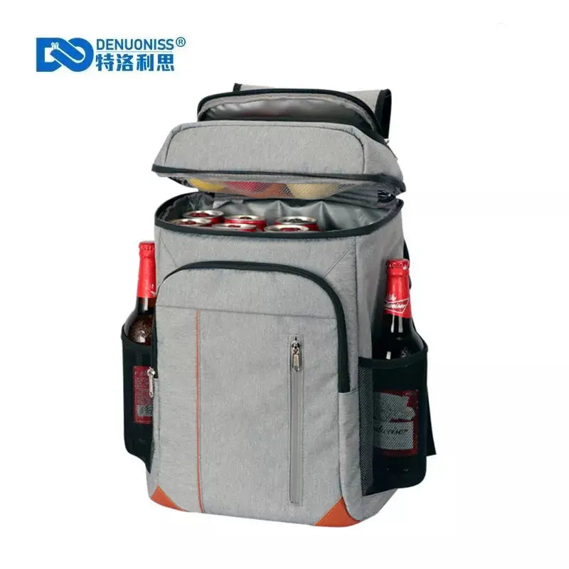 DENUONISS 22L Cooler Bag  100% Leakpoof Large Insulated Bag Outdoor Picnic Beach Thermal Bag Cooler Car Refrigerator  For Food Awesome Markeplace