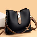 Designer Leather Shoulder Bag - Trendy High-Capacity Tote - Awesome Marketplace