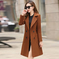 Elegant 4XL Black Wool Coat: Plus Size Luxury Jacket Awesome Markeplace