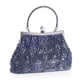 Embroidered Evening Clutch: Luxury Retro Chic for Women