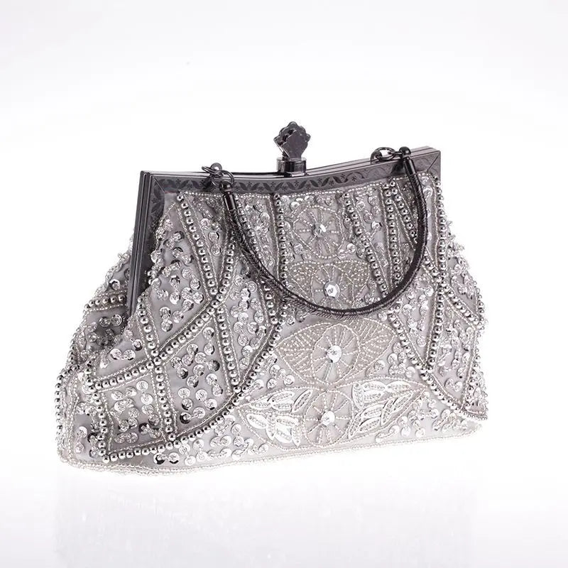 Embroidered Evening Clutch: Luxury Retro Chic for Women" Awesome Markeplace