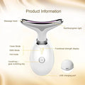 Facial Massager Neck Facial Beauty Device 3 Color EMS Microcurrent Skin Rejuvenation Massagers Lifting Tighten Skin Care Tool Anti Wrinkle Double Chin Remover Doba