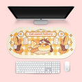 GeekShare Computer Mouse Pad Keyboard Wrist Rest Cat Bakery Super Cute Big Desk Mousepad Office Table Mat Gaming Accessories New - Awesome Marketplace