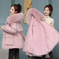 Girls Winter Jacket Thick Cotton Warm Puff Coat of Women - Awesome Markeplace