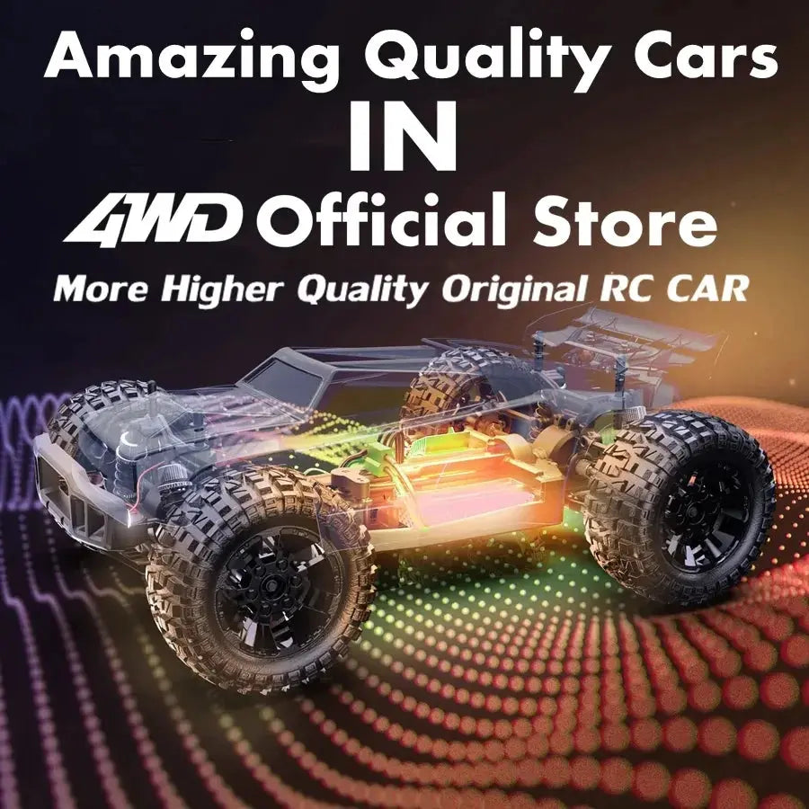 4WD RTR Brushless RC Car - 80KM/H High-Speed Off-Road Truck for Adults & Kids - Awesome Marketplace