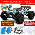 4WD RTR Brushless RC Car - 80KM/H High-Speed Off-Road Truck for Adults & Kids - Awesome Marketplace