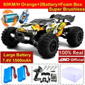 4WD RTR Brushless RC Car - 80KM/H High-Speed Off-Road Truck for Adults & Kids - Awesome Marketplace